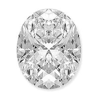 0.88 Carat Oval Lab Grown Diamond