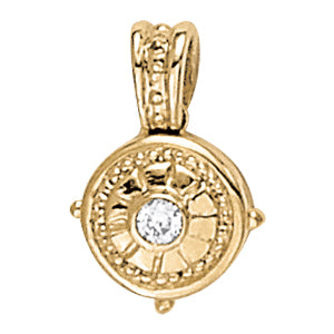 Solitaire Pendants 1/20 CTTW 