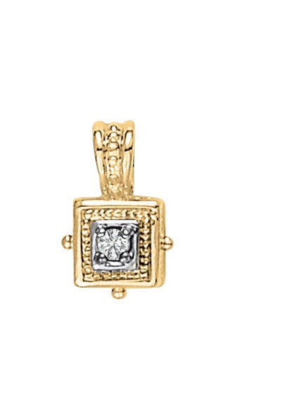 Solitaire Pendants 1/20 CTTW 