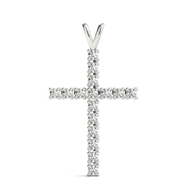 1/2 CT Crosses Pendants 1/2 CTTW 