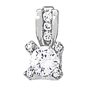 Solitaire Pendants 1/8 CTTW 