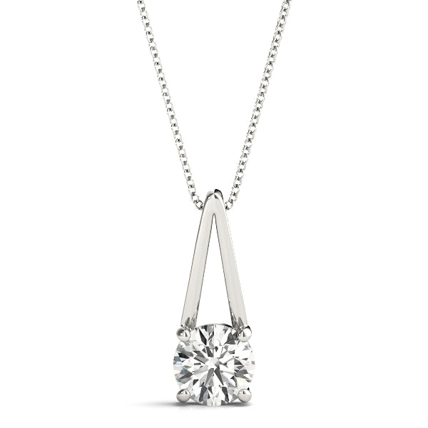 3/4 CT Solitaire Pendants N/A