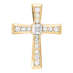 Crosses Pendants 3/8 CTTW 