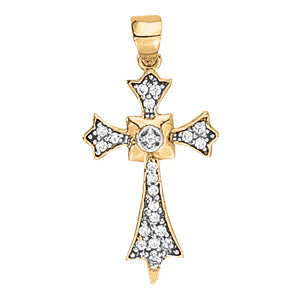 Crosses Pendants 1/3 CTTW 