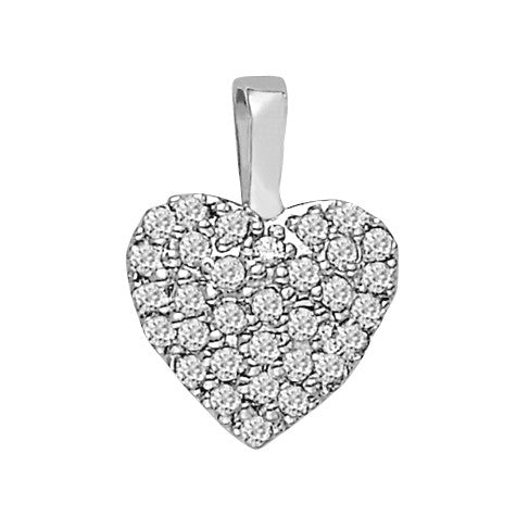 Heart Pendants 5/8 CTTW 