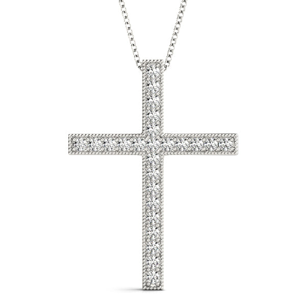 1/4 CT Crosses Pendants 1/4 CTTW 