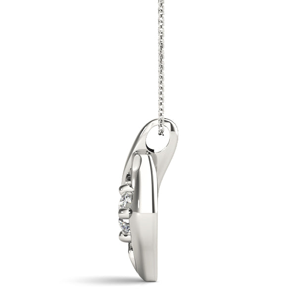 3/8 CT Solitaire Pendants N/A