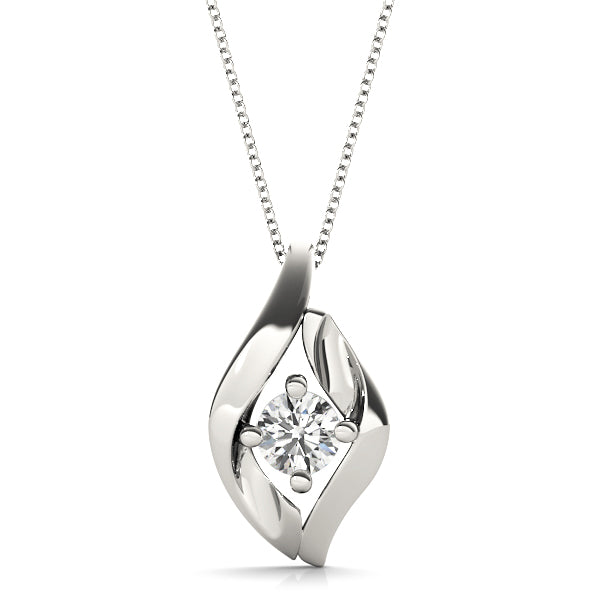 3/8 CT Solitaire Pendants N/A