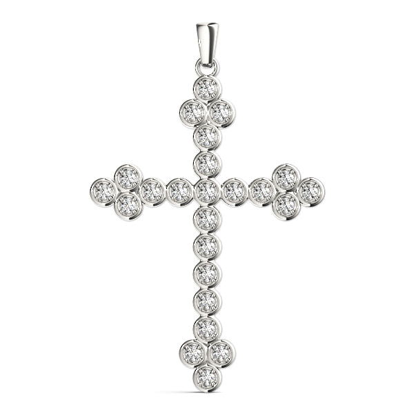 1 CT Crosses Pendants 1 CTTW 