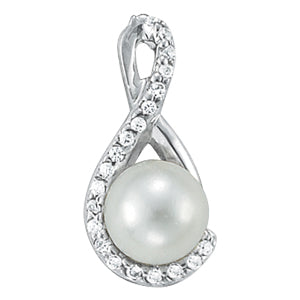 Pearl Pendants 1/10 CTTW 