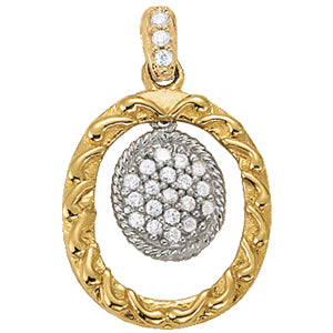 Fashion Pendants 1/10 CTTW 