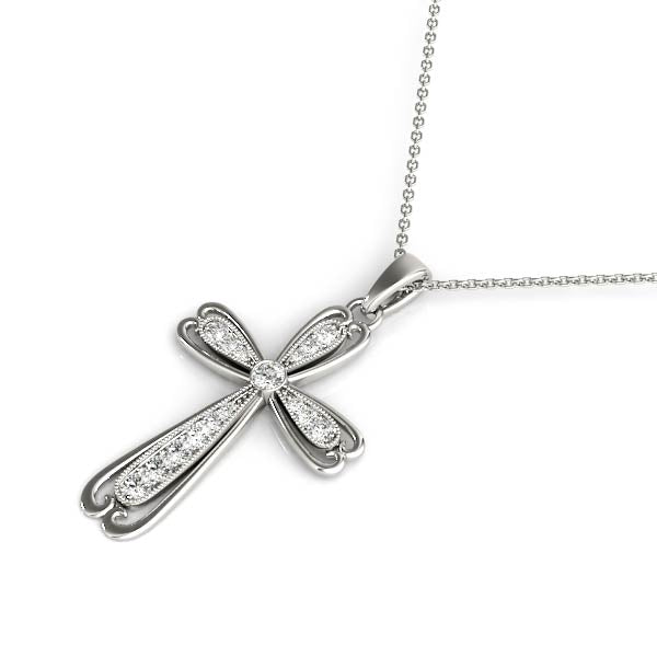 Crosses Pendants 1/4 CTTW 