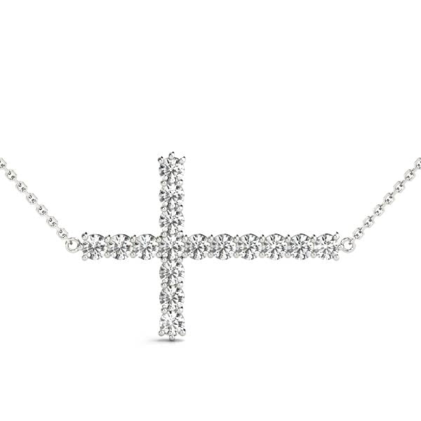 1 CT Crosses Pendants 1 CTTW 