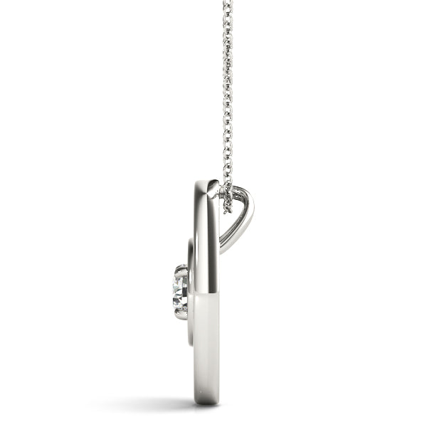 1/2 CT Solitaire Pendants N/A