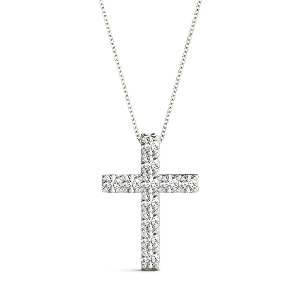 .09 CT Crosses Pendants 1 CTTW 