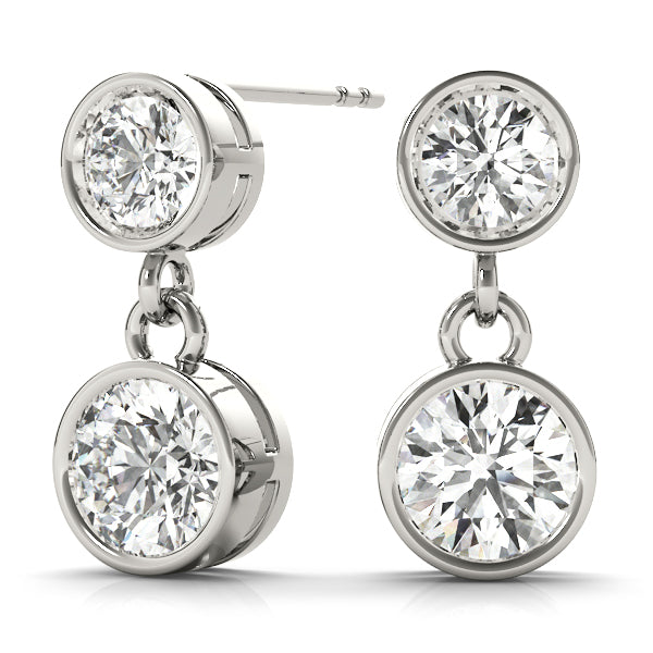 .50 CT Single stone Earrings