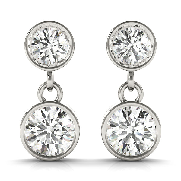 .50 CT Single stone Earrings