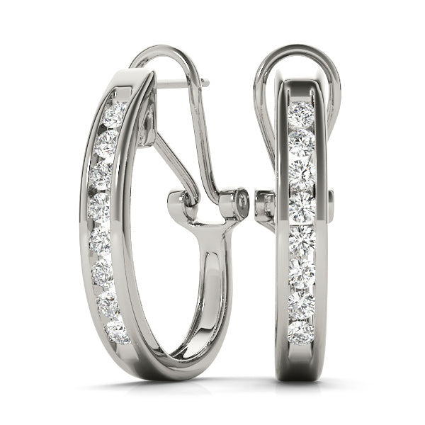 1/2 CT Hoop Earrings