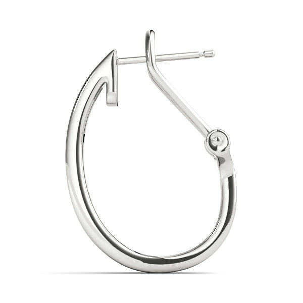 1/2 CT Hoop Earrings