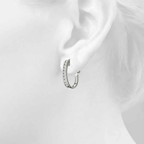 1/2 CT Hoop Earrings