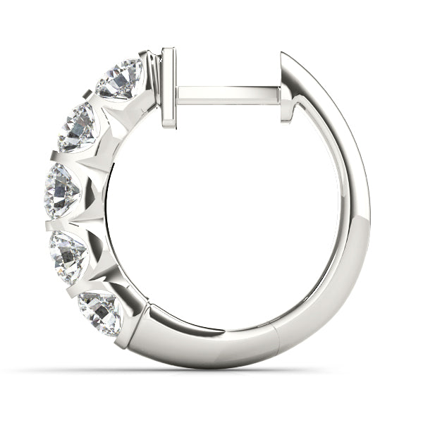 1 CT Hoop Earrings