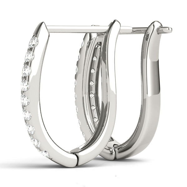 1 CT Hoop Earrings