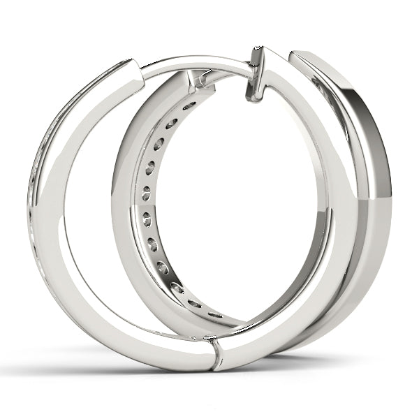 1/2 CT Hoop Earrings