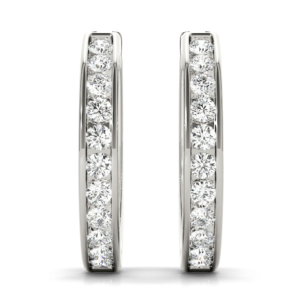 1/2 CT Hoop Earrings