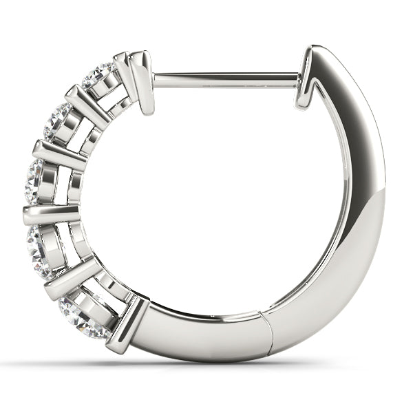 1/2 CT Hoop Earrings