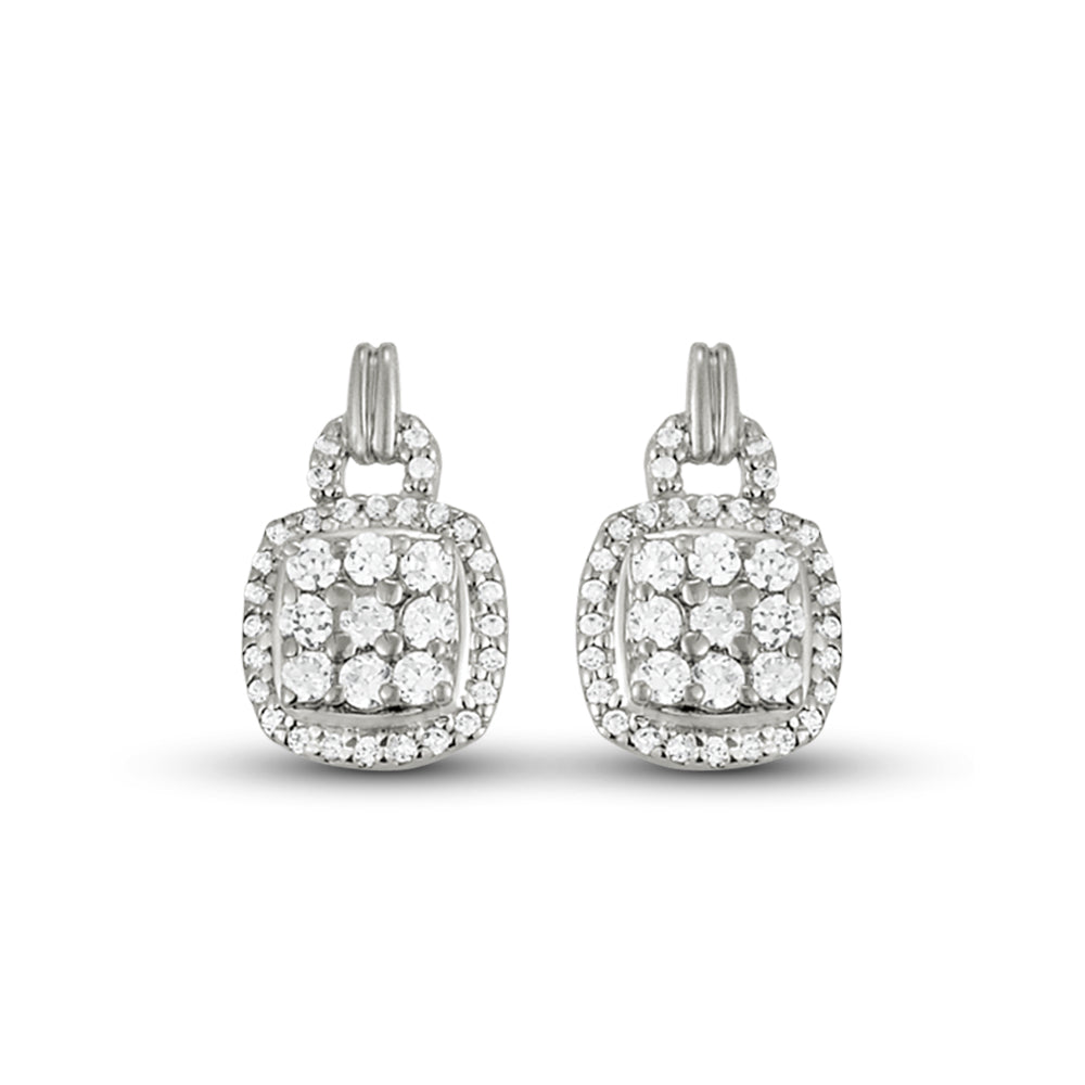 1/2 CT Drop Earrings