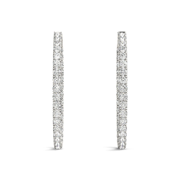 .50 CT Hoop Earrings