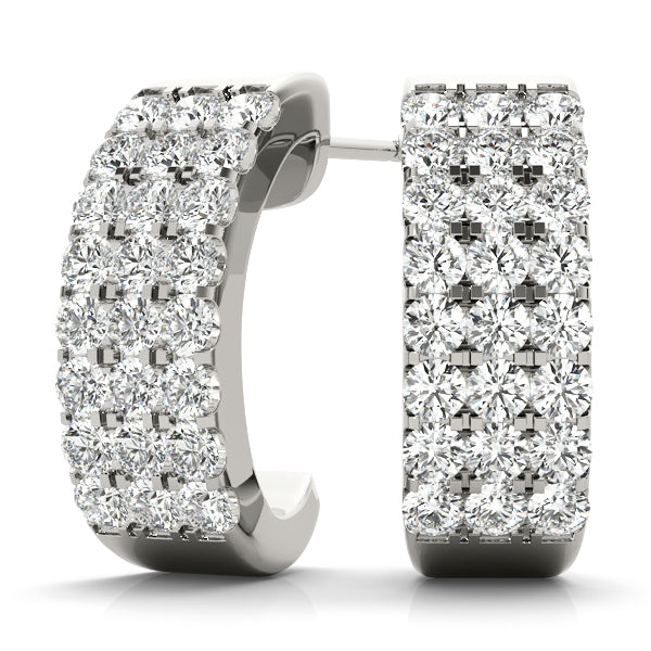 1/2 CT Hoop Earrings