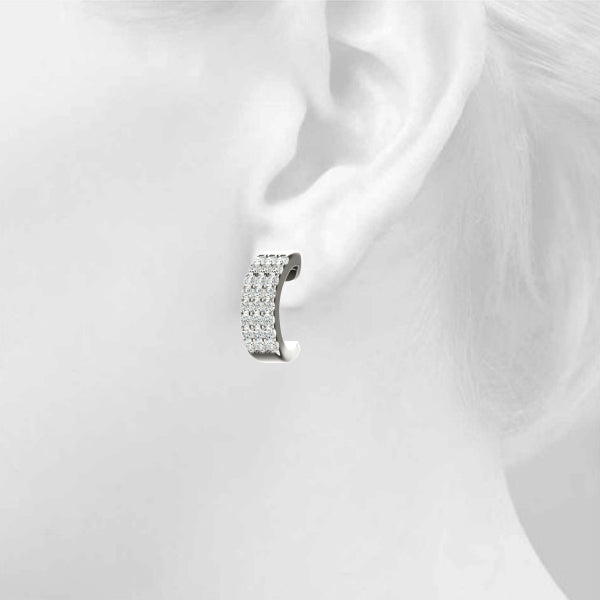 1/2 CT Hoop Earrings