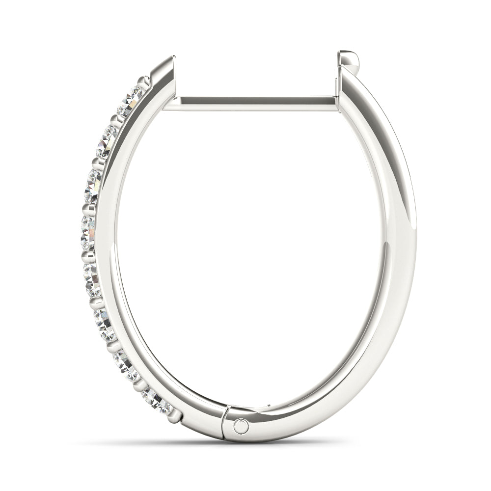 .015 CT Hoop Earrings