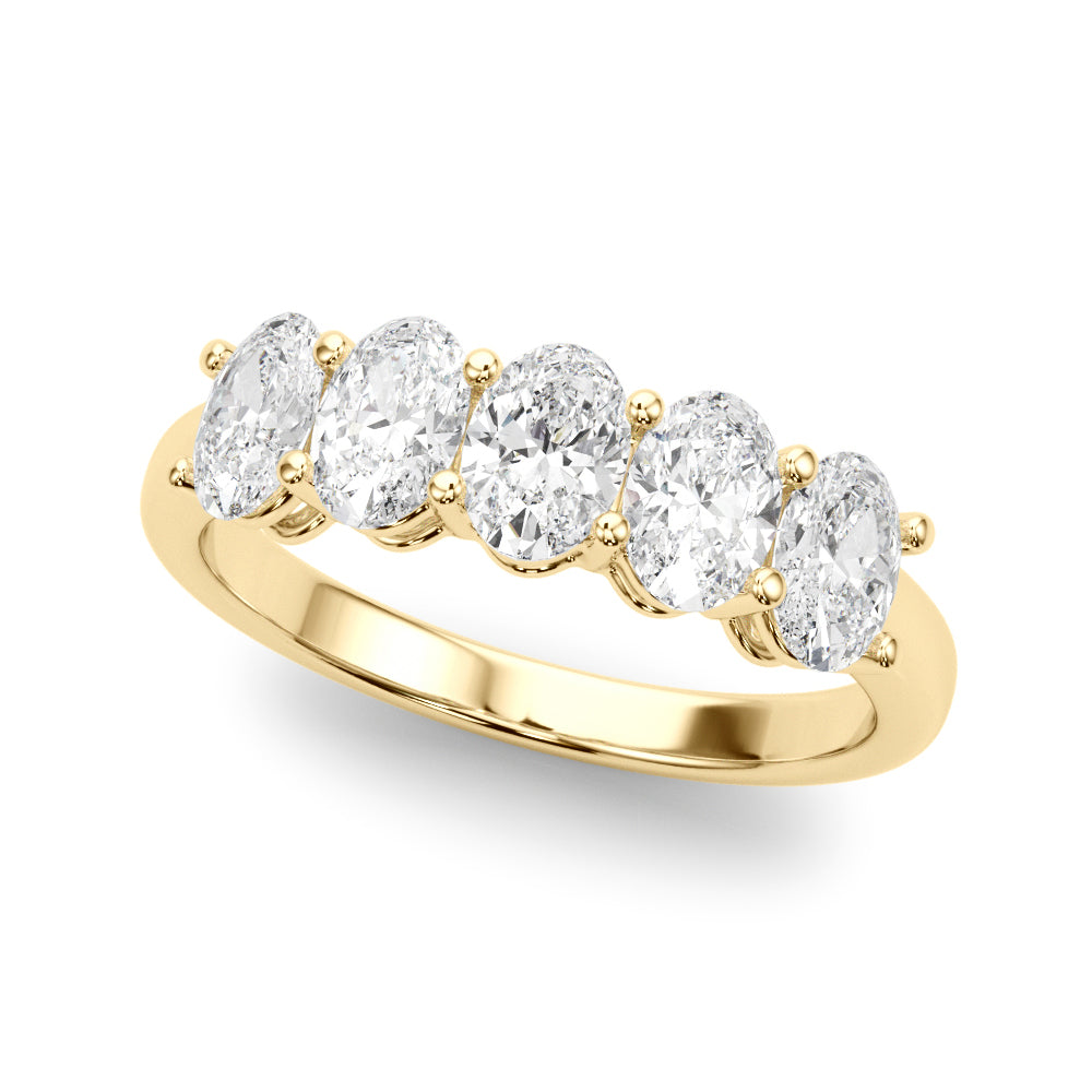 Fancy Shape Diamond Wedding Ring