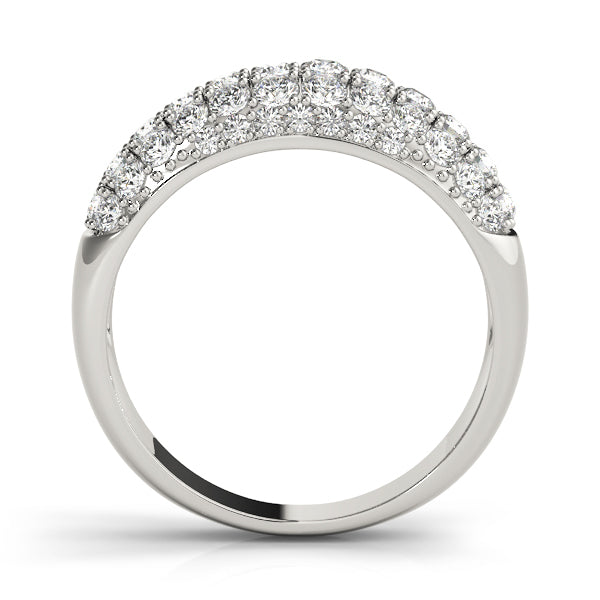 Pave Diamond Wedding Ring