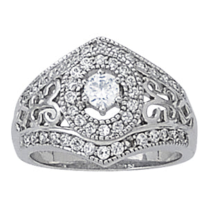 Right Hand Fashion Rings 5/8 CTTW 