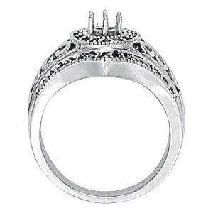 Right Hand Fashion Rings 5/8 CTTW