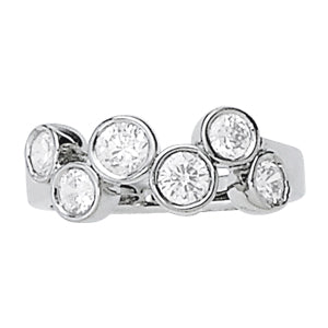 Right Hand Fashion Rings 1 CTTW 