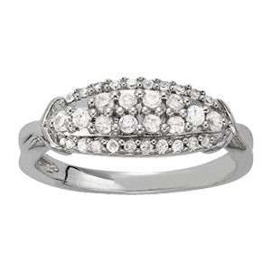 Cluster Fashion Rings 1/4 CTTW 