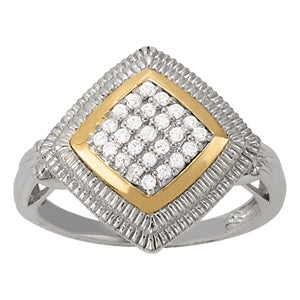 Cluster Fashion Rings 1/4 CTTW 