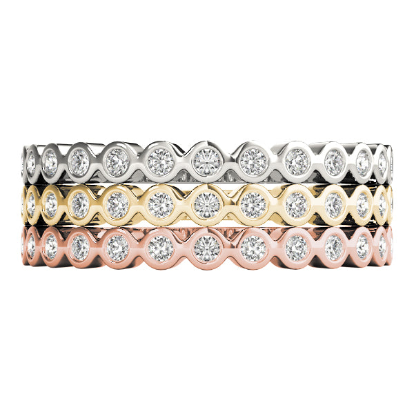 Stackable Fashion Rings 1/8 CTTW