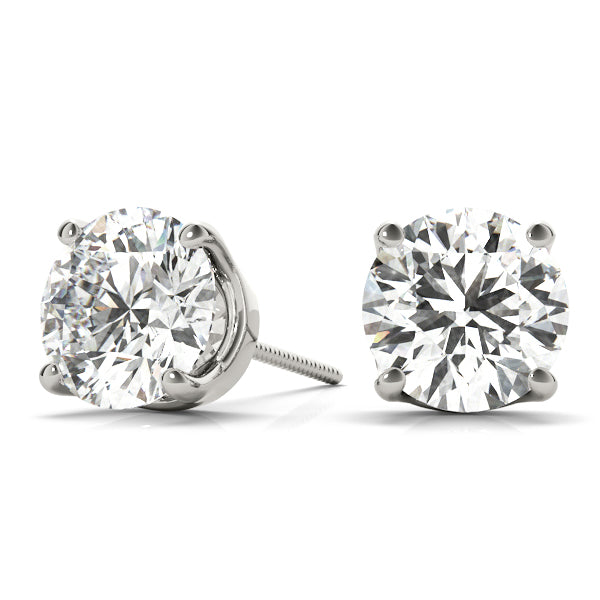 2 CT Stud Earrings