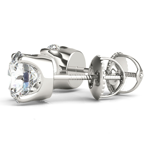 2 CT Stud Earrings