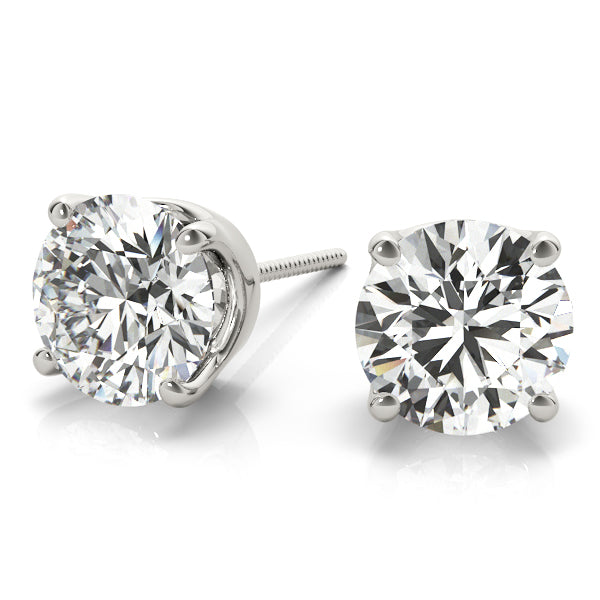 2 CT Stud Earrings