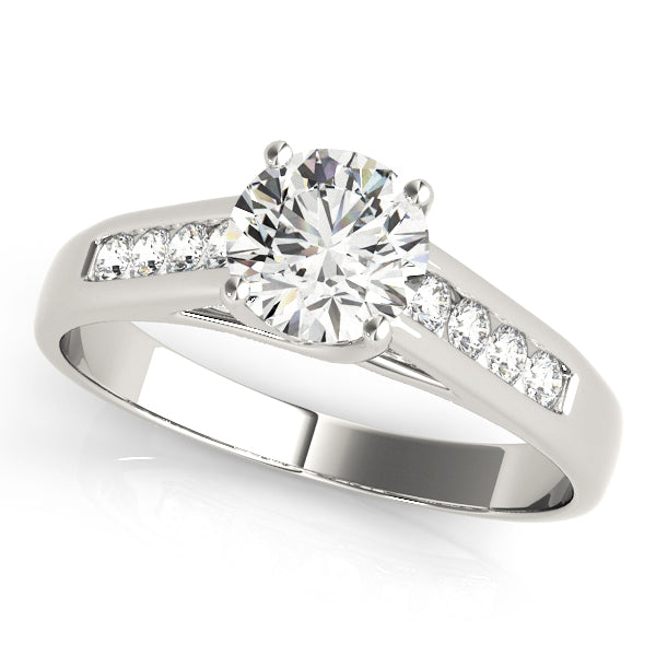 Trellis Diamond Engagement Ring