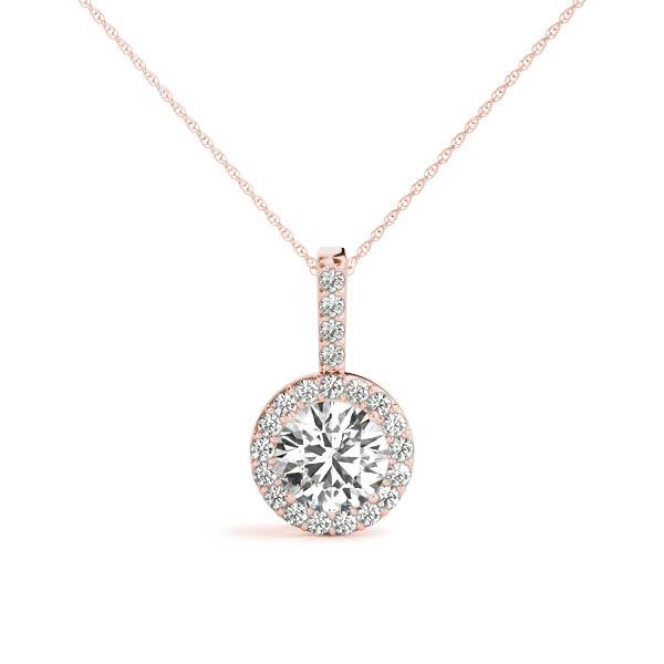 Halo Diamond Pendant