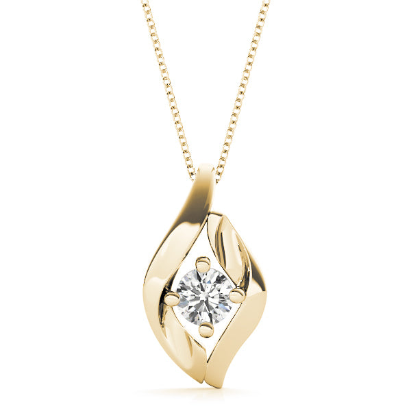 Solitaire Diamond Pendant