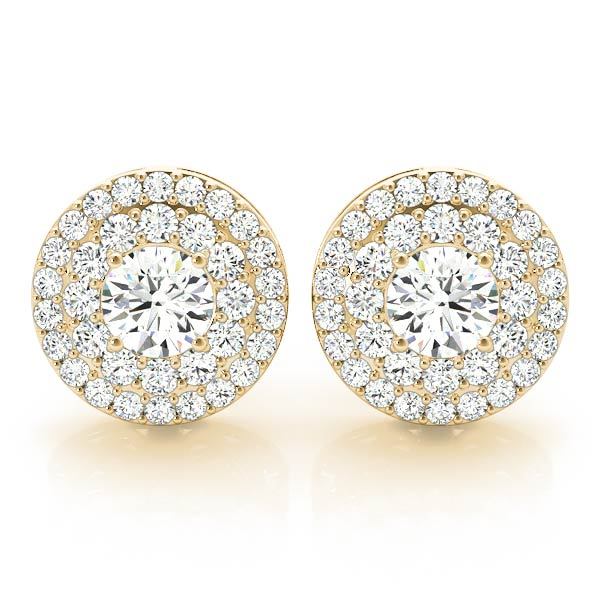 Halo Diamond Earring